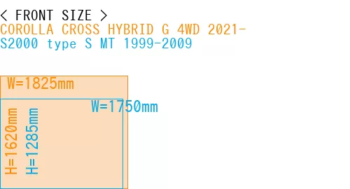#COROLLA CROSS HYBRID G 4WD 2021- + S2000 type S MT 1999-2009